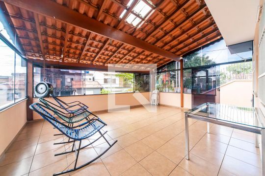 Varanda da Sala de casa à venda com 2 quartos, 135m² em Vila América, Santo André