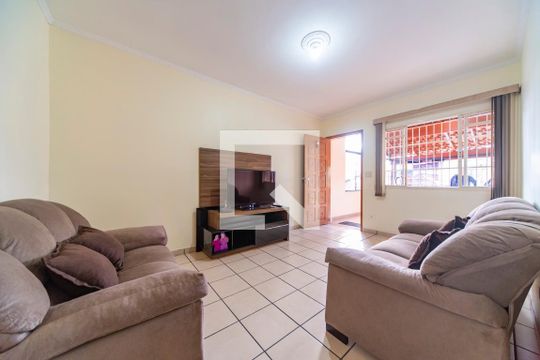 Sala de casa à venda com 2 quartos, 135m² em Vila América, Santo André