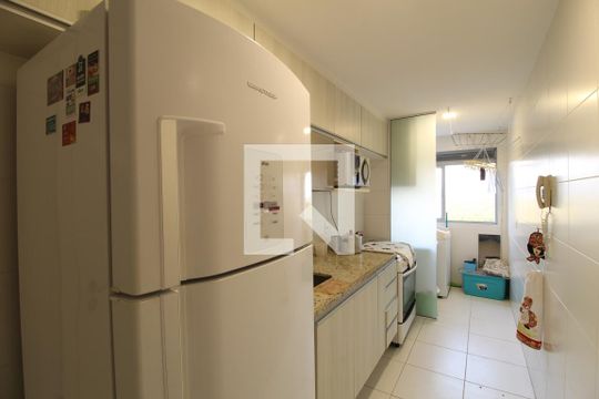 Cozinha de apartamento para alugar com 3 quartos, 93m² em Vargem Pequena, Rio de Janeiro