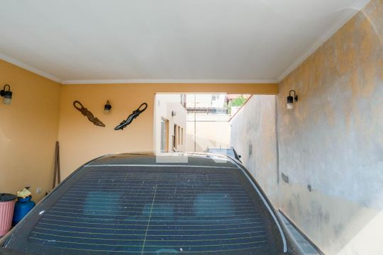 Garagem de casa de condomínio à venda com 3 quartos, 253m² em Mirante de Jundiaí, Jundiaí