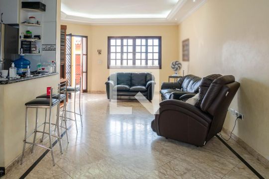 Sala de casa de condomínio à venda com 3 quartos, 253m² em Mirante de Jundiaí, Jundiaí