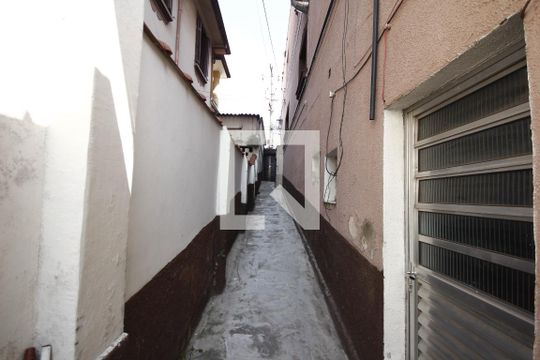 Corredor de passagem de casa para alugar com 1 quarto, 35m² em Ipiranga, São Paulo