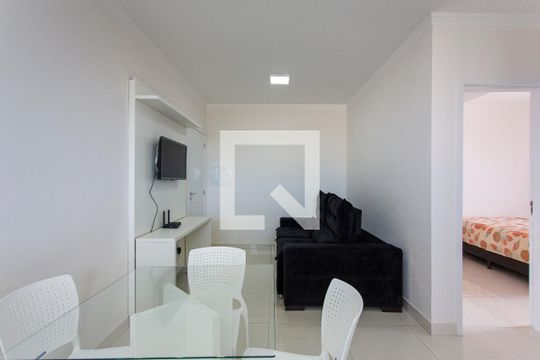 Sala de apartamento para alugar com 2 quartos, 50m² em Pampulha, Uberlândia