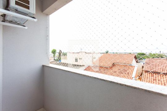 Varanda do Quarto 1 de apartamento para alugar com 2 quartos, 50m² em Pampulha, Uberlândia