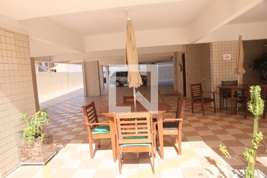 Área comum  de apartamento para alugar com 1 quarto, 65m² em Guilhermina, Praia Grande
