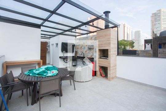 Terraço de casa à venda com 2 quartos, 200m² em Cidade Monções, São Paulo