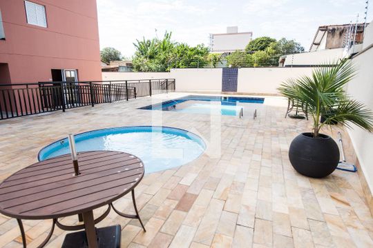 Área comum - Piscina de apartamento para alugar com 2 quartos, 50m² em Vila Nossa Senhora das Gracas, Taubaté