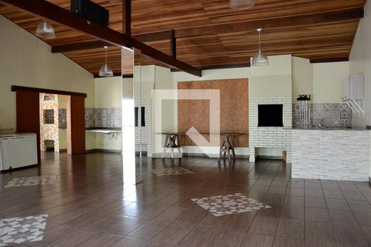 Salão de festas de casa de condomínio à venda com 3 quartos, 89m² em Rio Branco, Canoas