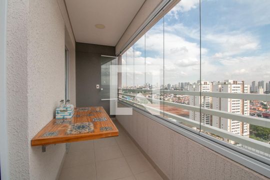 Varanda de apartamento para alugar com 1 quarto, 43m² em Tatuapé, São Paulo