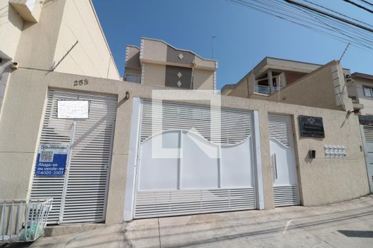 Fachada - instalação de plaquinha de casa de condomínio à venda com 2 quartos, 56m² em Vila Esperança, São Paulo