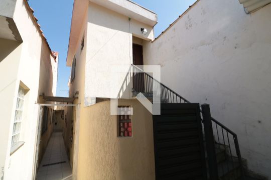 Fachada do bloco de casa de condomínio para alugar com 1 quarto, 45m² em Alto da Mooca, São Paulo