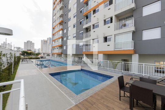 Área comum - Piscina de apartamento à venda com 2 quartos, 50m² em Tatuapé, São Paulo