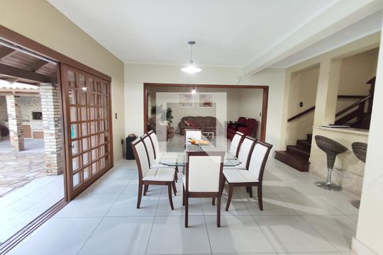 Sala de Jantar de casa para alugar com 3 quartos, 284m² em Canudos, Novo Hamburgo