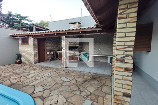 Espaço Gourmet de casa à venda com 3 quartos, 284m² em Canudos, Novo Hamburgo