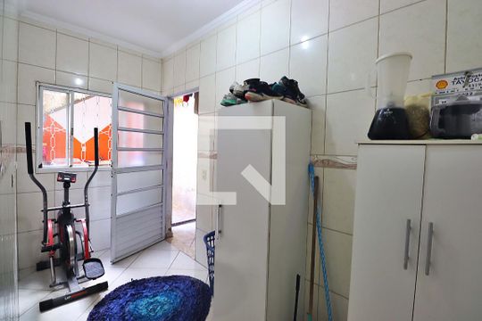 Área de Serviço de casa à venda com 3 quartos, 125m² em Jardim Las Vegas, Santo André