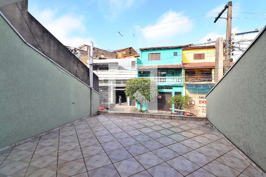 Varanda da Suíte de casa à venda com 3 quartos, 125m² em Jardim Las Vegas, Santo André