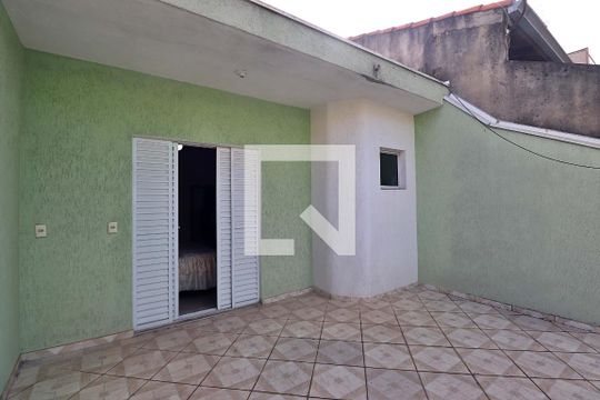 Varanda da Suíte de casa à venda com 3 quartos, 125m² em Jardim Las Vegas, Santo André