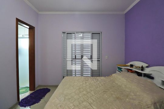 Quarto Suíte de casa à venda com 3 quartos, 125m² em Jardim Las Vegas, Santo André