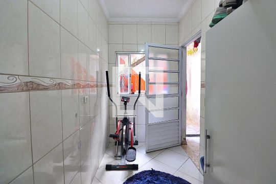 Área de Serviço de casa à venda com 3 quartos, 125m² em Jardim Las Vegas, Santo André