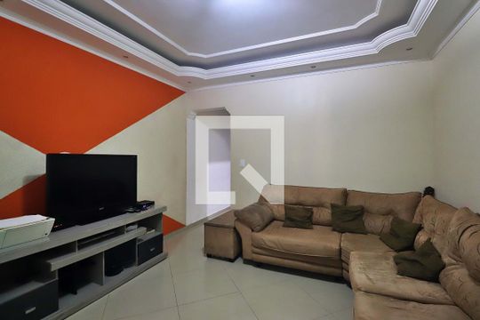 Sala de casa à venda com 3 quartos, 125m² em Jardim Las Vegas, Santo André