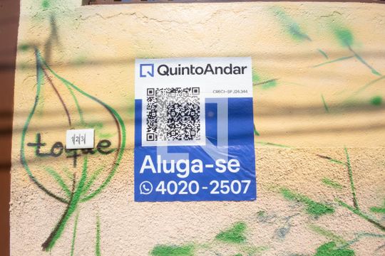 Placa de casa para alugar com 1 quarto, 30m² em Centro, Osasco