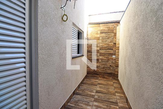 Varanda da Suíte de apartamento à venda com 2 quartos, 43m² em Vila Pires, Santo André