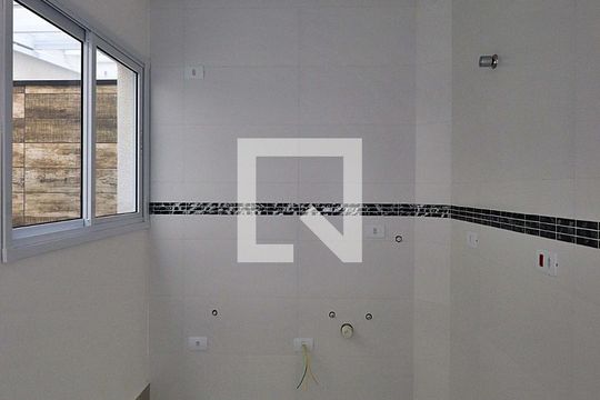 Cozinha de apartamento à venda com 2 quartos, 43m² em Vila Pires, Santo André