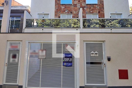 Fachada de apartamento à venda com 2 quartos, 86m² em Vila Pires, Santo André