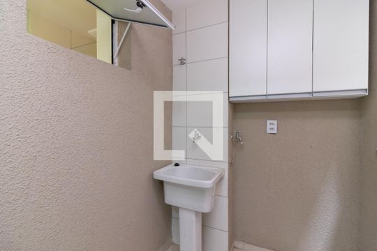 Área de Serviço de apartamento para alugar com 2 quartos, 37m² em Parada Inglesa, São Paulo