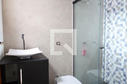 Banheiro da Suíte de casa para alugar com 3 quartos, 170m² em Jardim Santa Catarina, Sorocaba