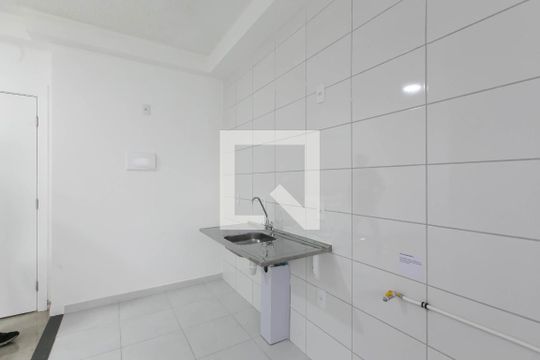 Cozinha de apartamento para alugar com 2 quartos, 42m² em Jardim Brasília (zona Leste), São Paulo
