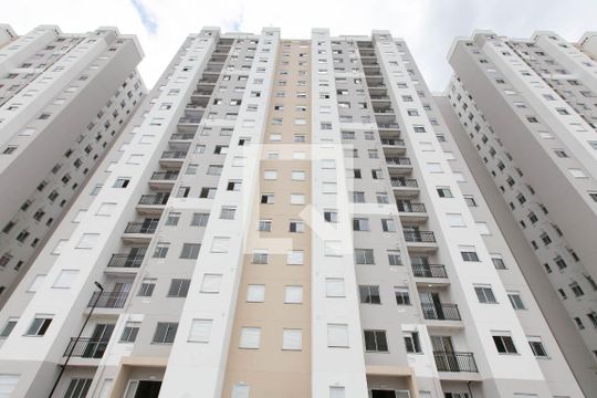 Fachada do bloco de apartamento para alugar com 2 quartos, 42m² em Jardim Brasília (zona Leste), São Paulo