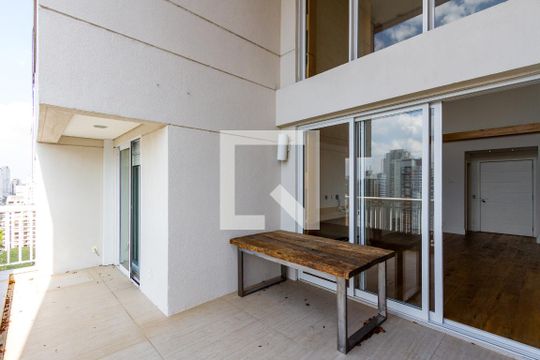 Varanda de apartamento para alugar com 2 quartos, 134m² em Vila Cordeiro, São Paulo