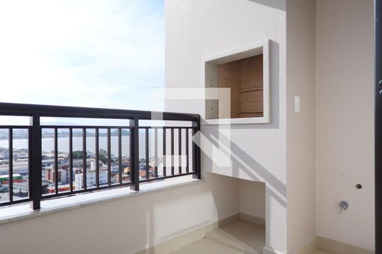 Varanda de apartamento para alugar com 2 quartos, 67m² em Barreiros, São José