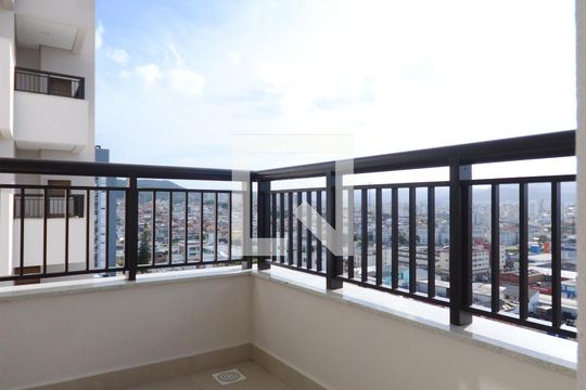 Varanda de apartamento para alugar com 2 quartos, 67m² em Barreiros, São José