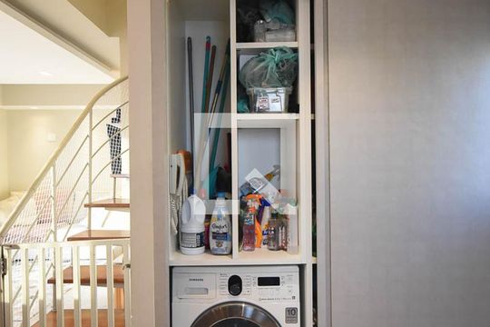 Área de serviço de apartamento à venda com 2 quartos, 96m² em Jardim Londrina, São Paulo