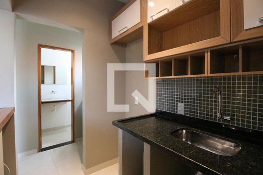 Cozinha de kitnet/studio para alugar com 1 quarto, 40m² em Vila Mimosa, Campinas