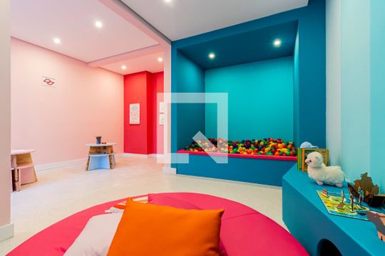 Área comum - Brinquedoteca de apartamento à venda com 1 quarto, 30m² em Cambuci, São Paulo