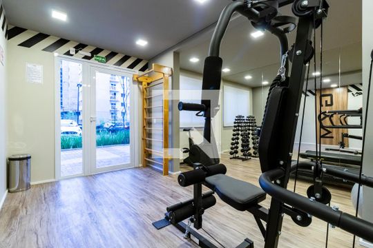 Área comum - Academia de apartamento à venda com 1 quarto, 30m² em Cambuci, São Paulo