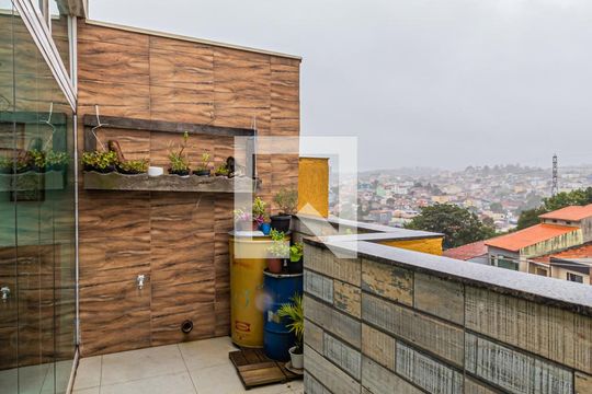 Varanda da Cobertura de apartamento à venda com 1 quarto, 100m² em Vila Pires, Santo André