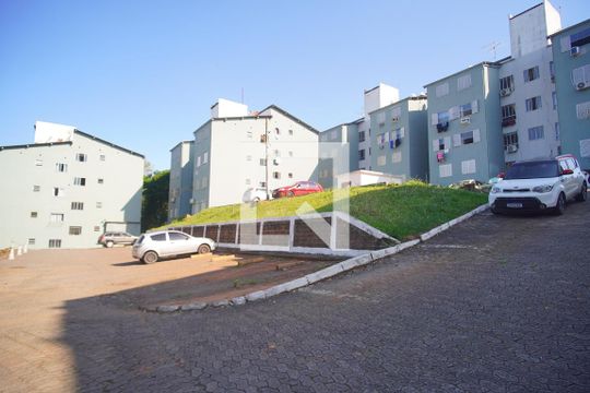 Área externa de apartamento à venda com 2 quartos, 53m² em Rondônia, Novo Hamburgo