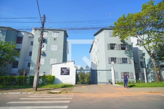 Fachada de apartamento à venda com 2 quartos, 53m² em Rondônia, Novo Hamburgo