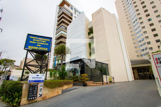 Fachada de kitnet/studio à venda com 1 quarto, 44m² em Centro, Santo André