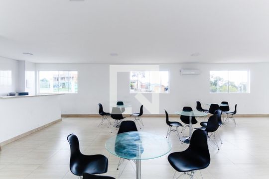 Área comum - Salão de festas de apartamento à venda com 2 quartos, 40m² em Morro Santana, Porto Alegre