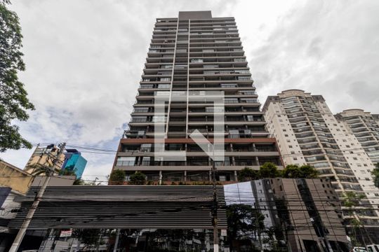 Fachada de kitnet/studio à venda com 1 quarto, 32m² em Indianópolis, São Paulo