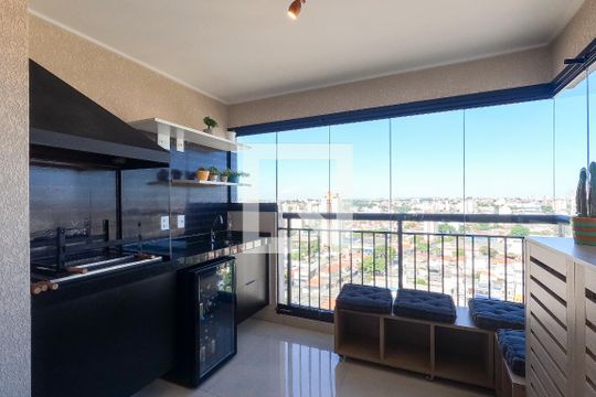 Varanda gourmet de apartamento à venda com 2 quartos, 69m² em Vila Mascote, São Paulo