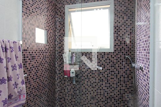 Banheiro do Quarto 2 - Suíte de apartamento à venda com 3 quartos, 131m² em Anchieta, São Bernardo do Campo