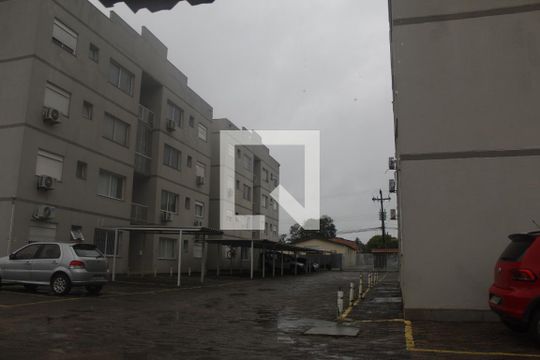 Fachada do bloco de apartamento para alugar com 3 quartos, 77m² em Barnabé, Gravataí