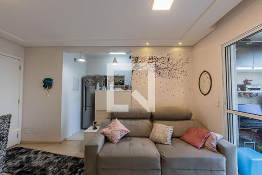 Sala de apartamento à venda com 2 quartos, 57m² em Vila Oratório, São Paulo