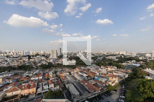 Varanda Sala de apartamento à venda com 2 quartos, 57m² em Vila Oratório, São Paulo